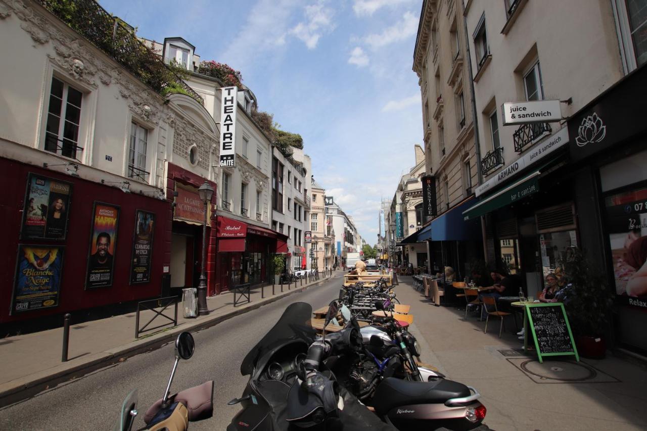 Montparnasse - La Gaite 1Bdr - B'Your Home Parijs Buitenkant foto